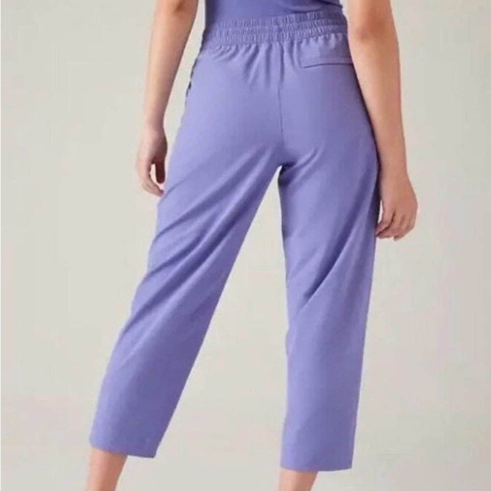 Athleta Lavender Track Joggers - Picture 4 of 5
